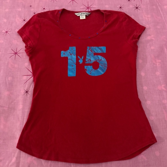 Playboy red shirt - Picture 1 of 7
